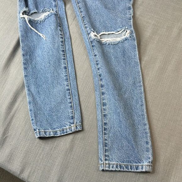 WeWoreWhat Jeans Womens 25 High Waisted Button Fly Jeans Distressed - Picture 4 of 10